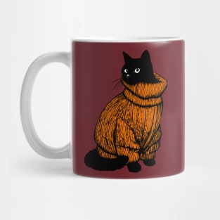 Sweater Weather Meeeow Mug